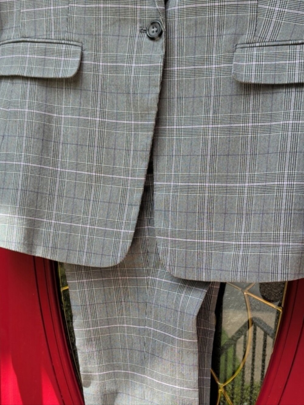 NWT- Glen Plaid Plaid Suit from Bar III
